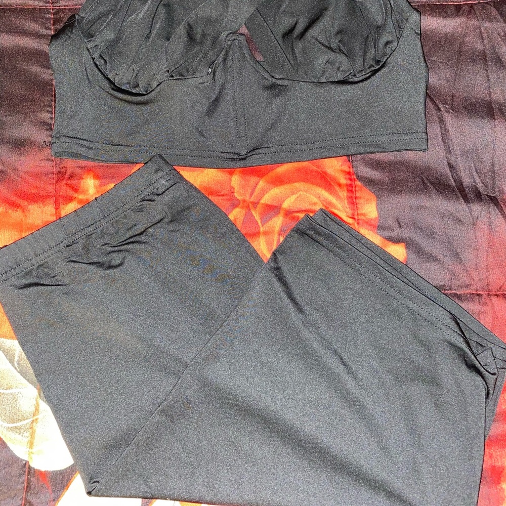 Black Short Set NWOT - Picture 1 of 4